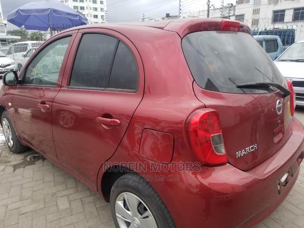 Nissan March 2015 Red - thumbnail 3