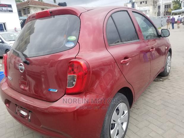Nissan March 2015 Red - thumbnail 4