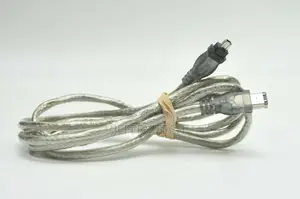 IEEE 1394 4-Pin/6-Pin 400 Mbps Firewire Cable (6 Feet) for S