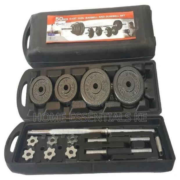 50kgs Barbell Dumbbell Set