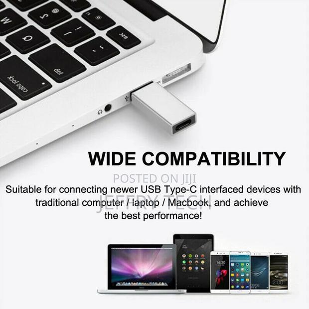 USB 3.1 Type C USB-C Female to USB 3.0 Type-A Male Converter - thumbnail 3