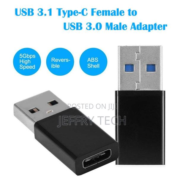 USB 3.1 Type C USB-C Female to USB 3.0 Type-A Male Converter - thumbnail 6