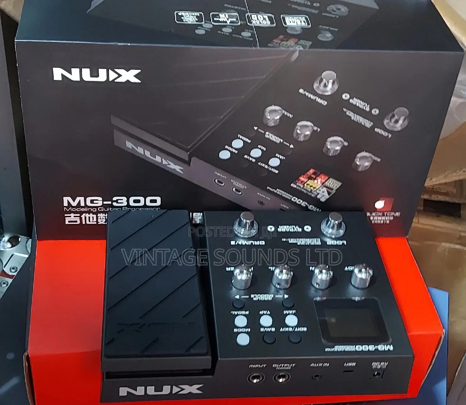 NUX MG300 Modelling Guitar Processor Effect Pedal