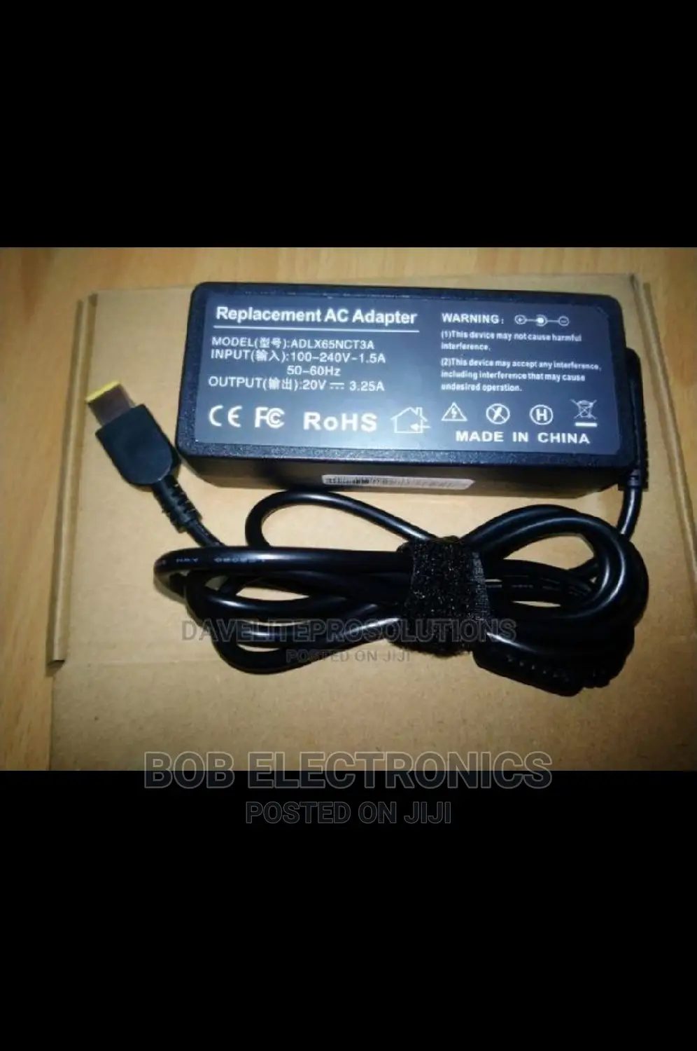 Lenovo USB Replacement Charger