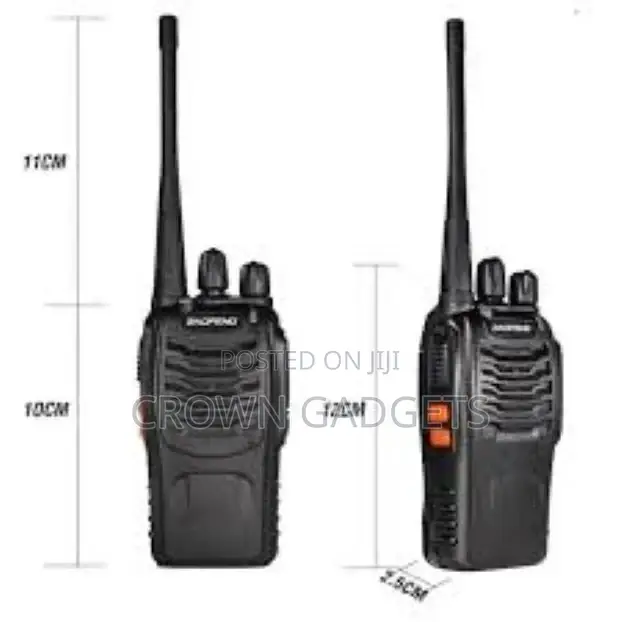 2 Pc Baofeng Bf-888s 16-Channel Uhf 400-470mhz Walkie Talkie