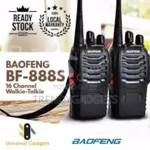 New 2pcs Baofeng BF-888S Walkie Talkie Communicator
