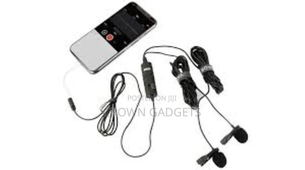 EXECUTIVE LAVALAIER BY-M1DM Dual Lavalier Universal Microph - main view