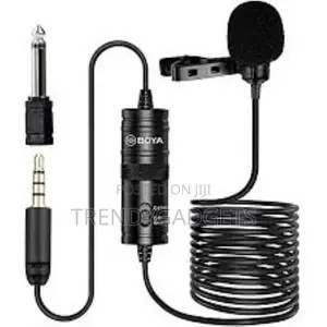 BOYA BY-M1DM Double Tete Lavalier Omnidirectionnel Condensat