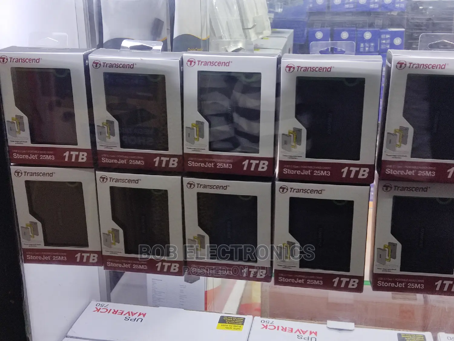 External 1TB Transcend Available