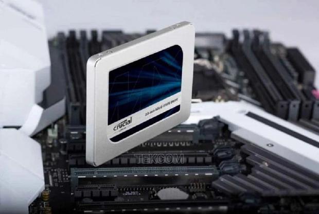 Crucial MX500 2.5" SATA 7mm (With 9.5mm Adapter) SSD 500GB