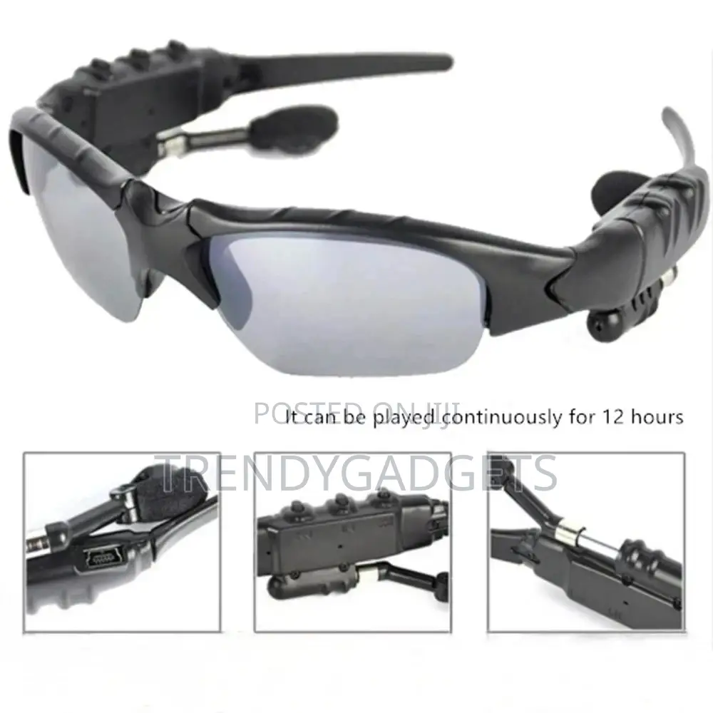 Generic Bluetooth Sunglasses-Black
