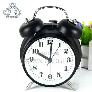 Double Bell Quartz Bedside Alarm Clock