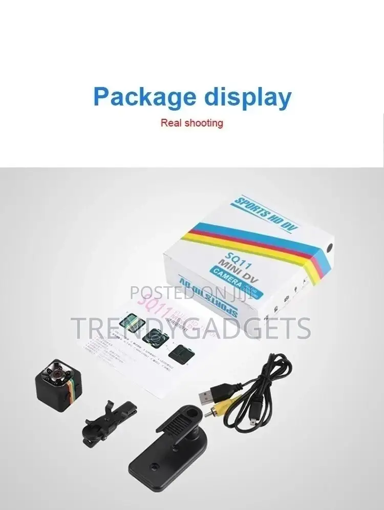 SQ11 Mini DV Camera Video Recorder - Colorful