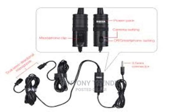 New Version Boya by-M1dm Dual Collar Microphone