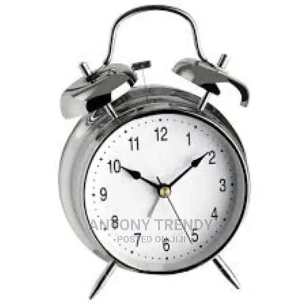 Double Bell Quartz Bedside Alarm Clock