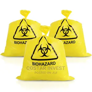 Biohazard/Infectious Waste Garbage Bags-Autoclave