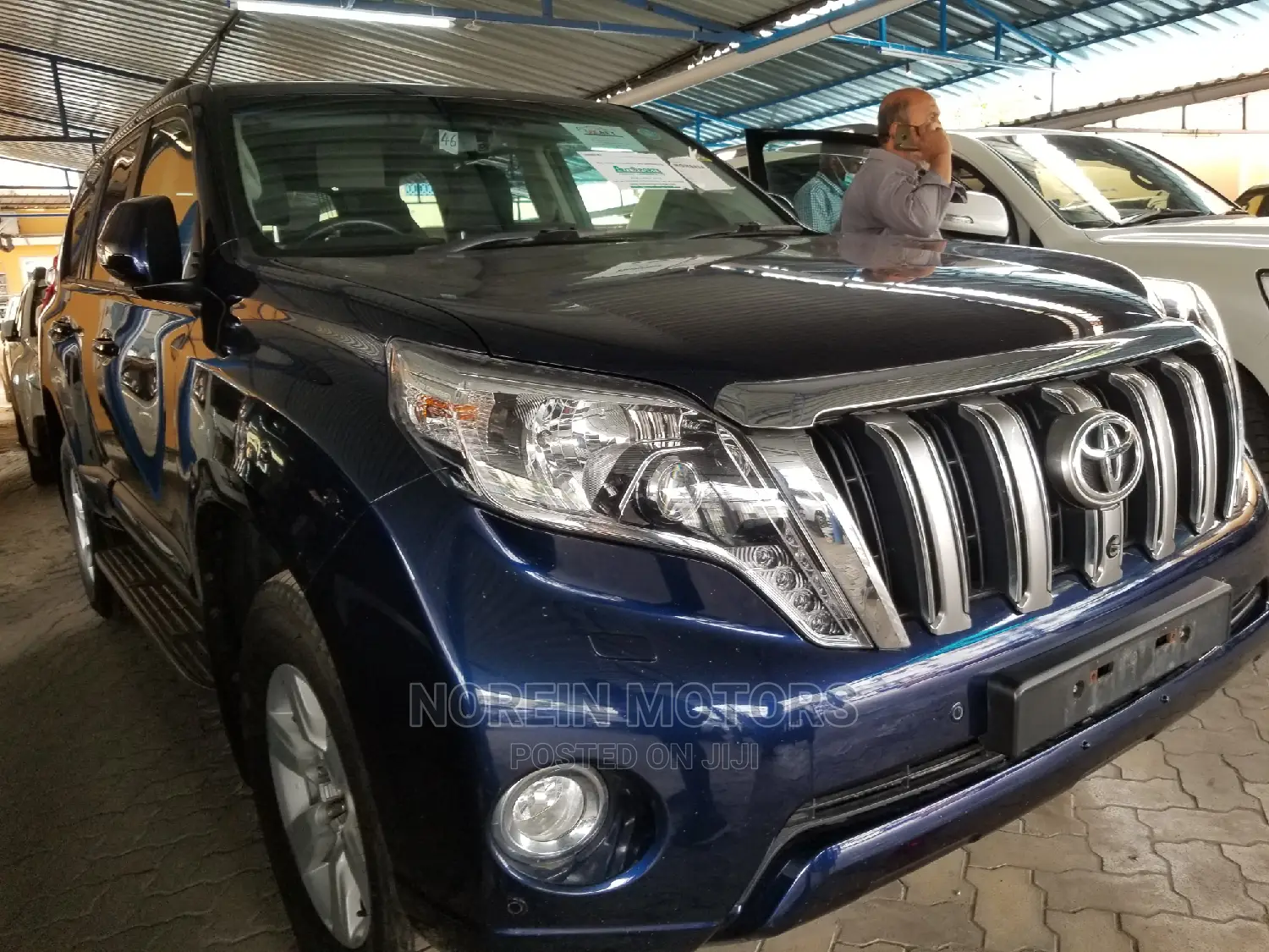 Toyota Land Cruiser Prado 2015 Blue