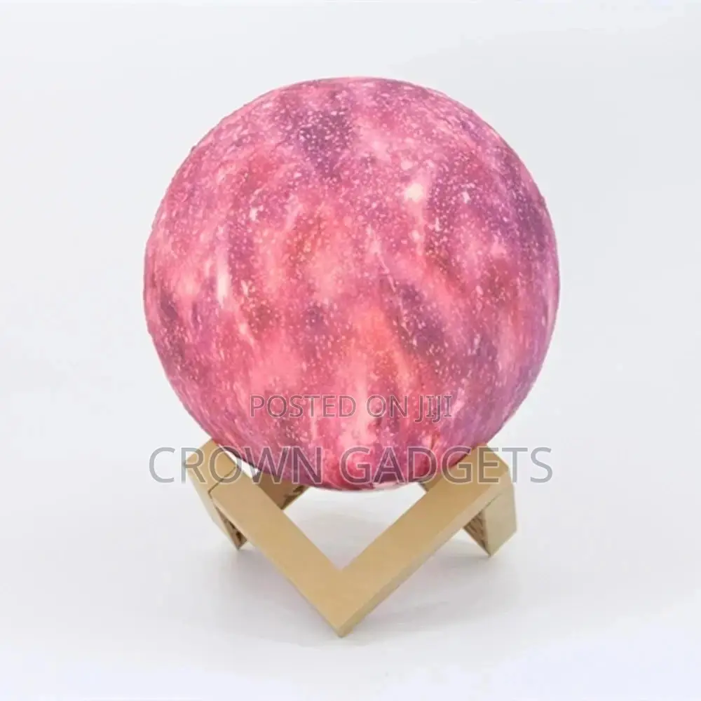 Bigbuter 3D Moon Light Lamp, 16 Colors 3D Galaxy Moon