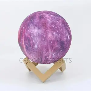 Customized Romantic Moonlight 3D Printing Moon Light