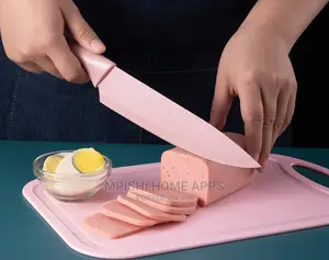 7pcs Knife Sets With Chop Board