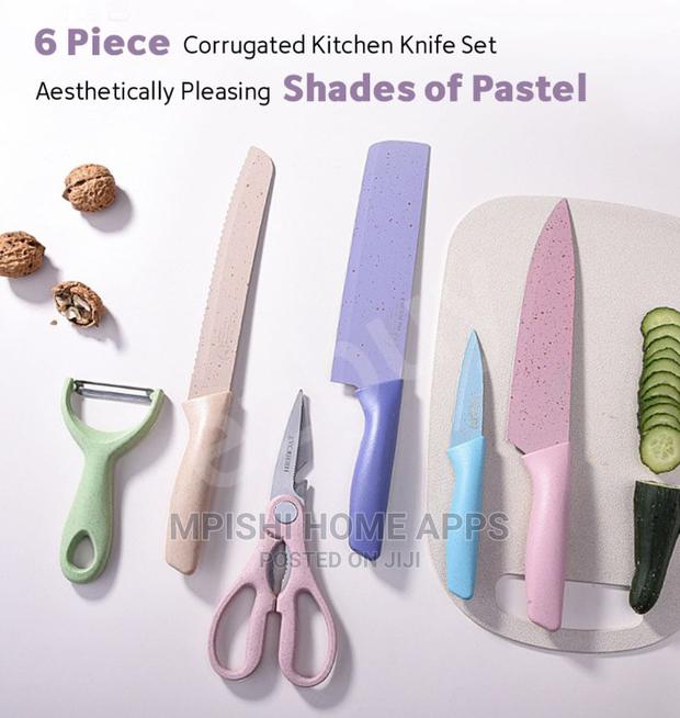 7pcs Knife Sets With Chop Board - thumbnail 12