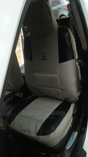 Black With Grey Car Seat Covers