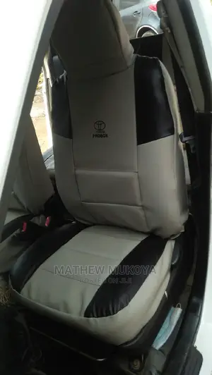Black With Grey Car Seat Covers