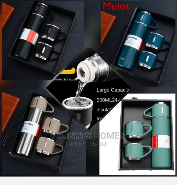 3piece 304 Stainless Steel Vaccum Flask