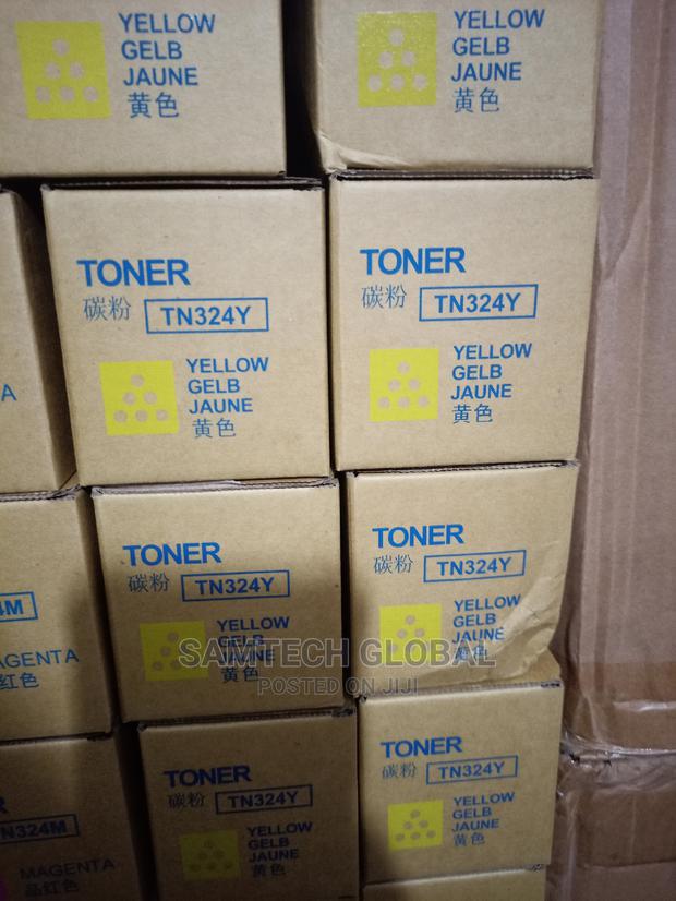 Yellow Original Toner for Konica C 554e - main view
