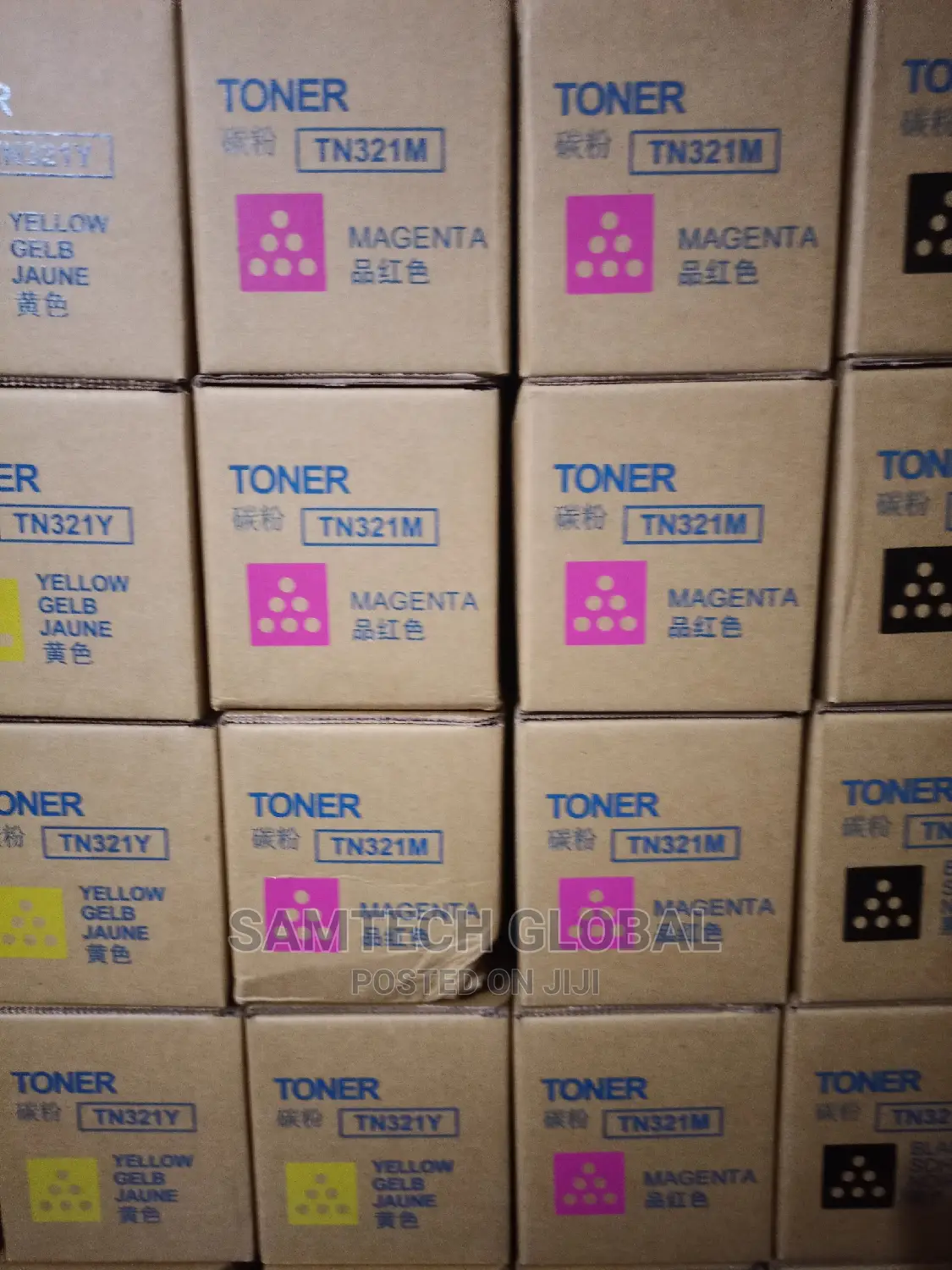 Original Tn 321 Magenta Toner