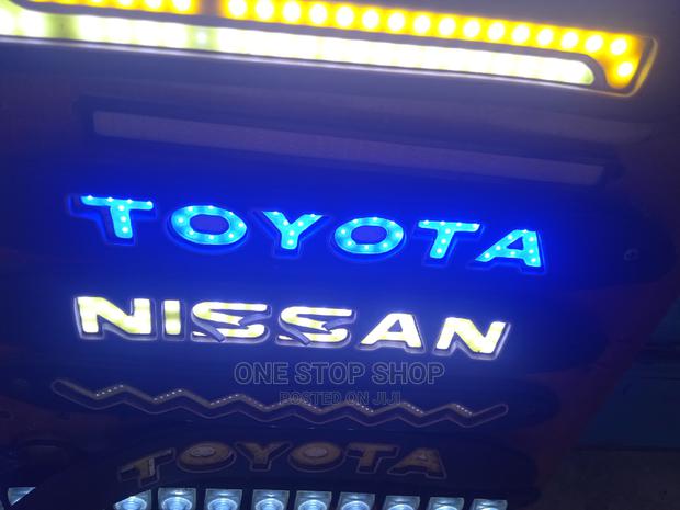 Toyota and Nissan Bumper Branded Running Lights