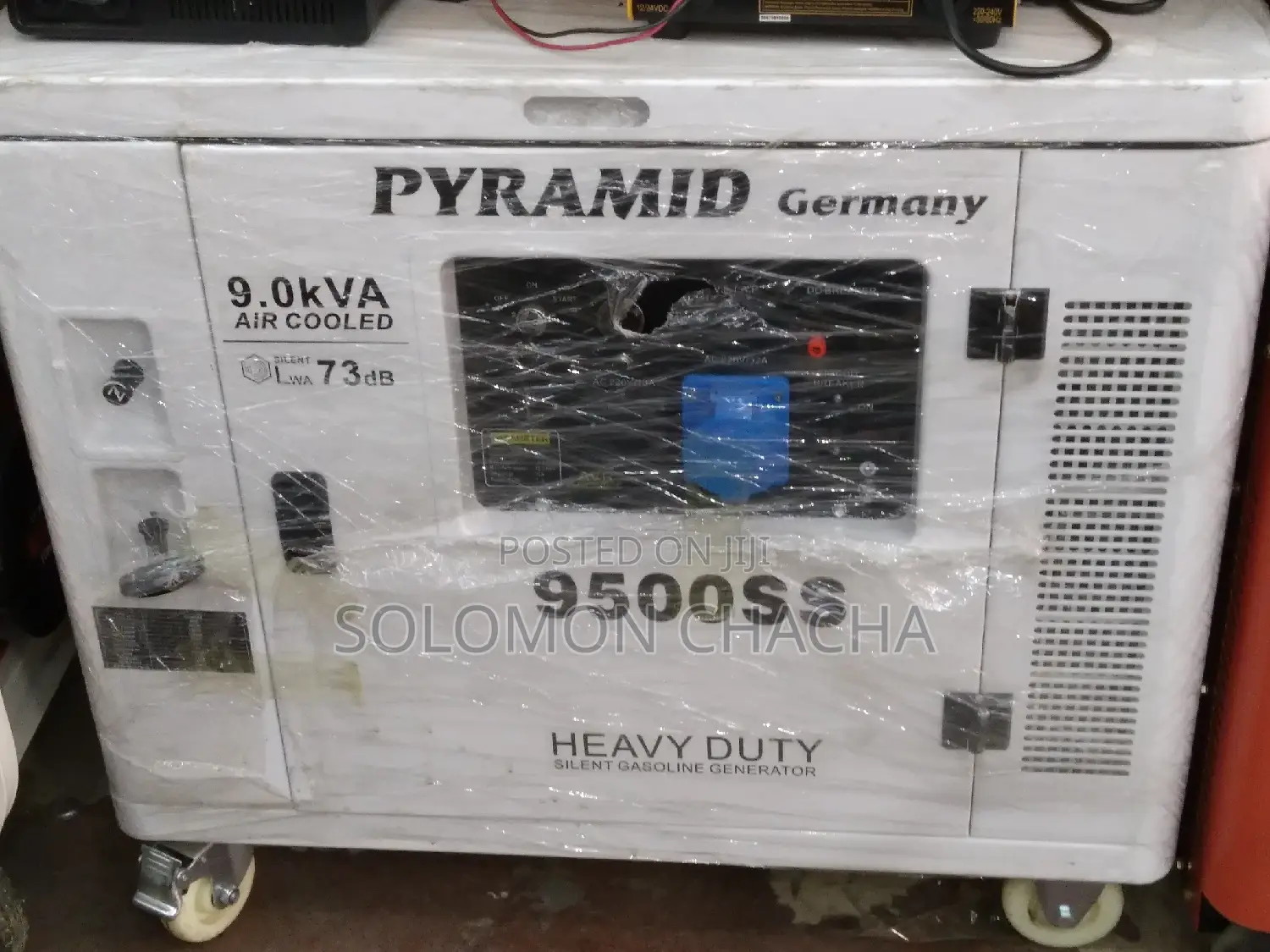 PYRAMID 9.5kva Silent Gasoline Generator