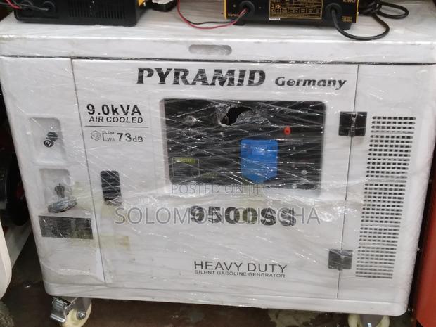PYRAMID 9.5kva Silent Gasoline Generator - thumbnail 3