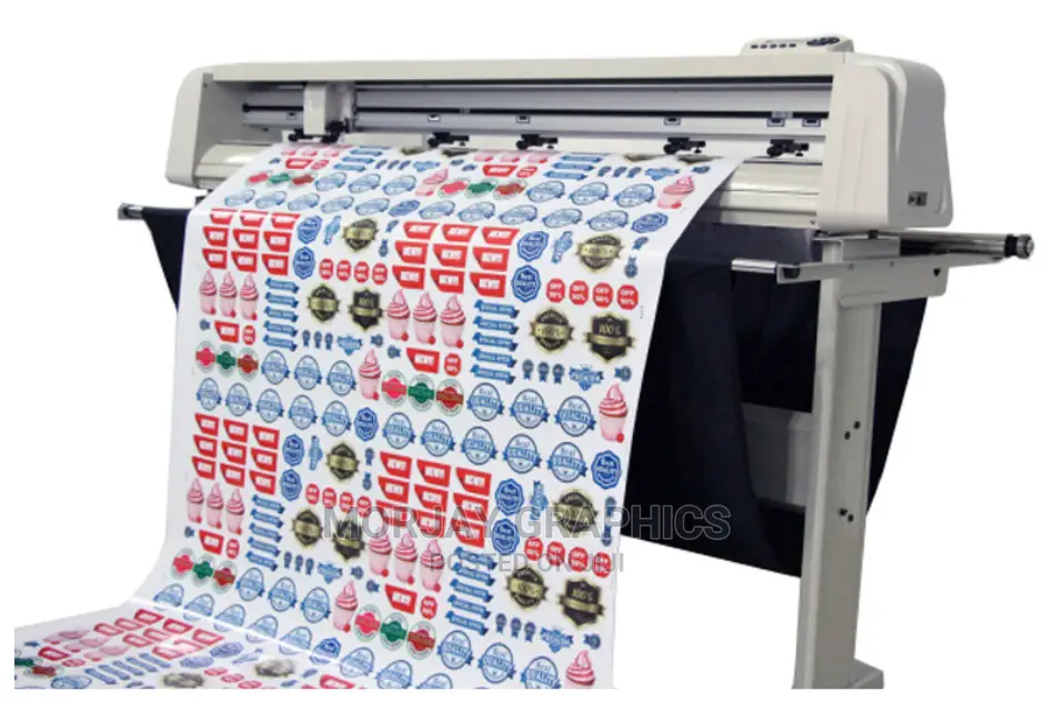 New Contour Sticker Cutting Plotter Machine-4ft