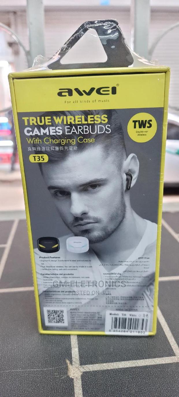 Awei Wireless Games Earbuds With Charging Case. - thumbnail 4