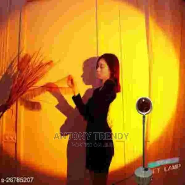 Amazing Sunset Light Shoot Rainbow Color Sun Never Sets Proj