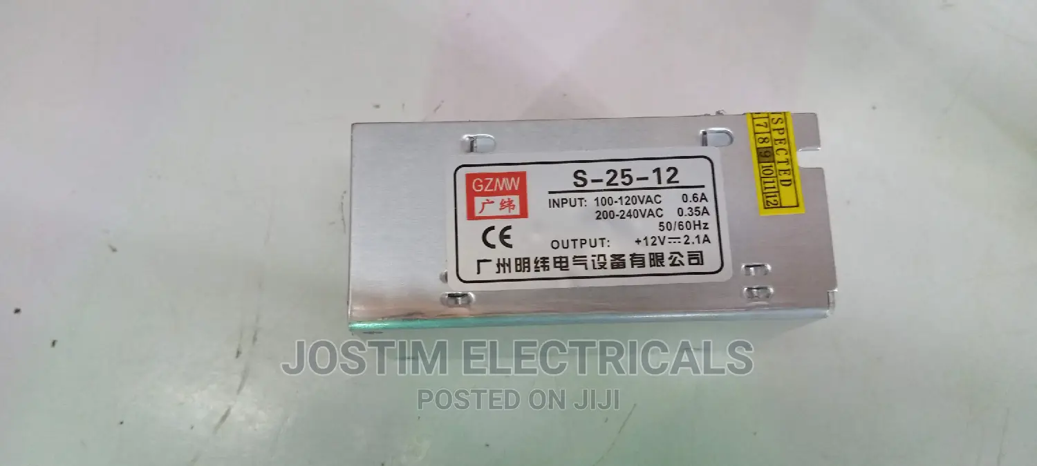 12v 2.1A Power Supply