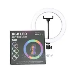 15 Color Patterns13-Inch RGB LED Ring Light