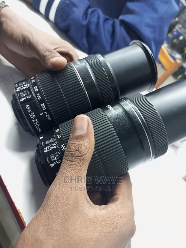 Canon 55-250mm Lens With Stabilzer - thumbnail 3