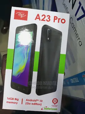 New Itel A23 8 GB Black