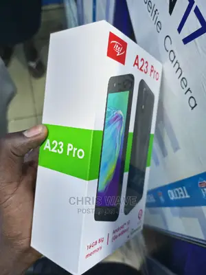 New Itel A23 8 GB Black