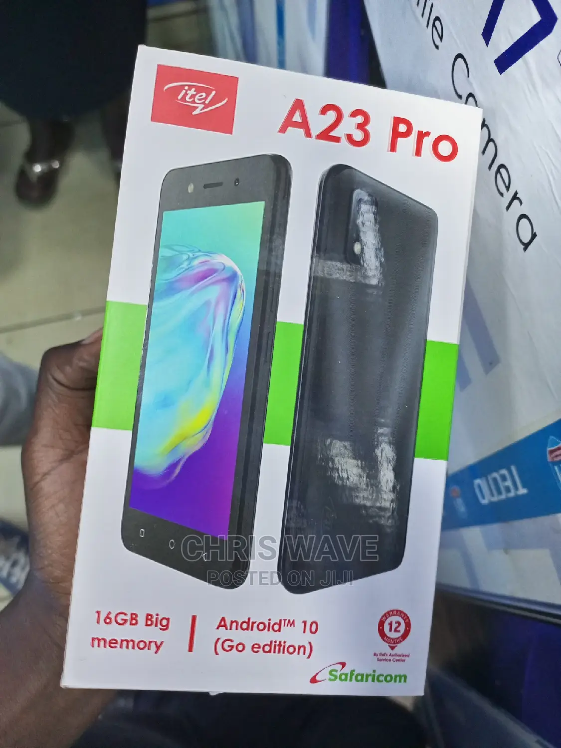 New Itel A23 8 GB Black