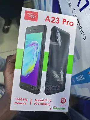 New Itel A23 8 GB Black