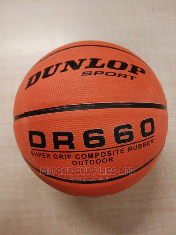 Dunlop Basketball DR660 Outdoor- Rubber Size 7