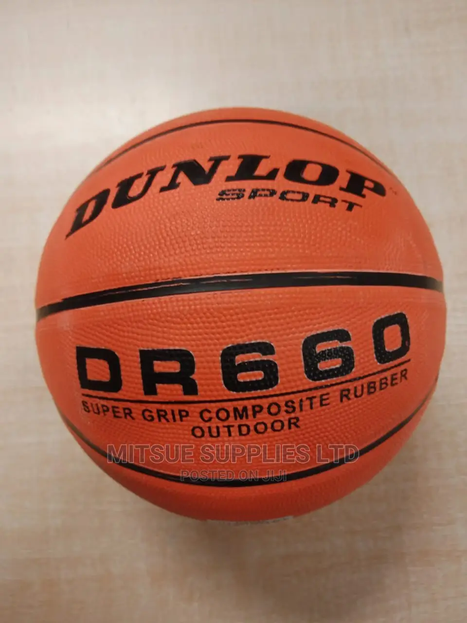 Dunlop Basketball DR660 Outdoor- Rubber Size 7
