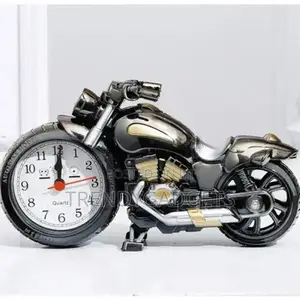 Motorcycle Alarm Clock Creative Desk Table Clock