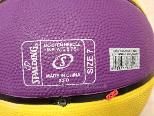 Spalding Lakers LA Basketball Size 7 - thumbnail 6