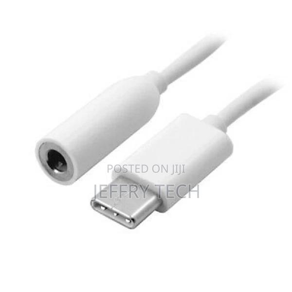 USB-C 3.1 Type C to Aux Audio 3.5mm Charge Cable Adapter Hea - thumbnail 2