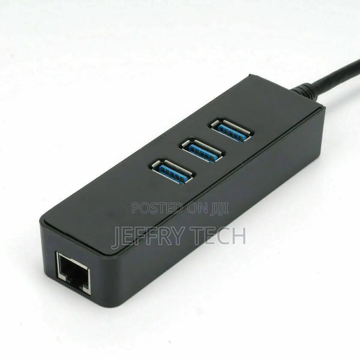 USB 3.1 to HUB 3 Port RJ45 Gigabit Ethernet Adapter 3.0 US
