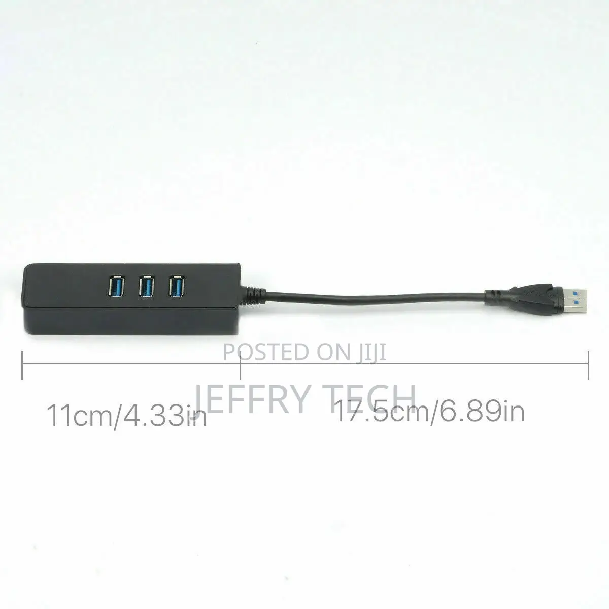 USB 3.1 to HUB 3 Port RJ45 Gigabit Ethernet Adapter 3.0 US
